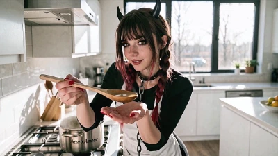 I Summoned A Succubus To Cook Dinner - She Had Other Plans (AI)